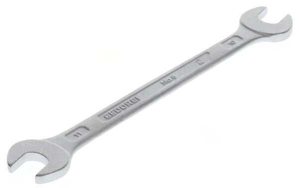 Double open-end wrench 10.0 mm 11.0mm, Gedore