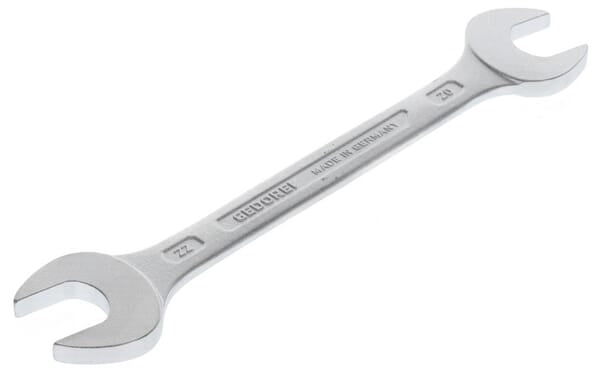 Clé à fourche double 20,0 mm 22,0 mm, Gedore