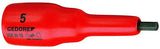KRAMP VDE Schraubendreher-Einsatz 1/2" 5mm VDEIN195GED