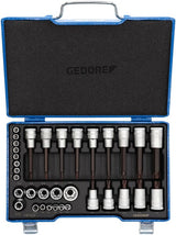 Socket set Torx 34 pieces.