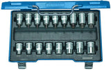 St.Key set Torx 1/2 17 pcs.