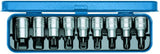 KRAMP Steckschlüsselsatz 1/2" 9-tlg DPINX19PM