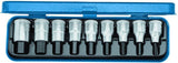 Socket wrench insert 1/2 9 pcs.