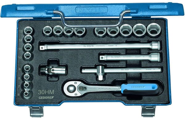 KRAMP Steckschl.satz 6k 23-tlg. 3/8 DP30HMU10