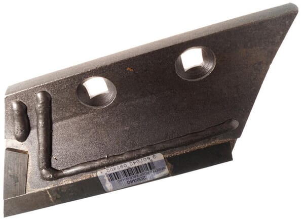 Fertilizer coulter ZX, left, carbide