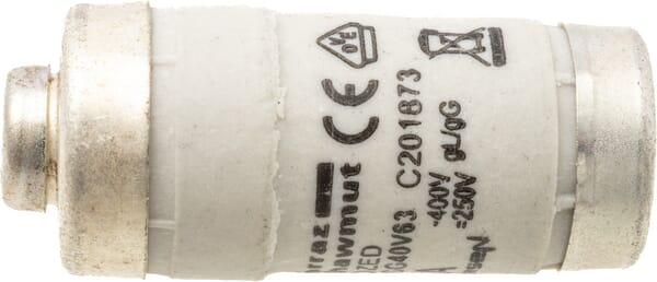 KRAMP Sicherung 400V 63A Länge 36mm 63AD02