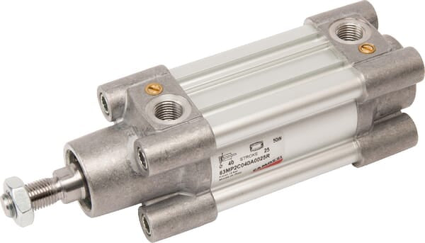 Camozzi Zylinder, 40-25, Serie 63 - 1 Stück - 63MP2C040A0025R