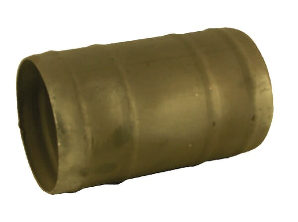 Buse double galvanisée 6"