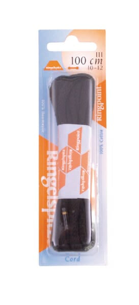 Boots & Shoes Schnürsenkel rund schwarz 100 64100102