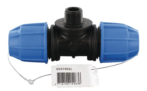 S16 T-coupling 20x½" male thread