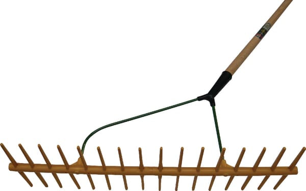 KRAMP Heurechen poly schräg 16Znk+Stiel 656022
