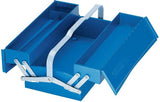 KRAMP Werkzeugkasten, leer, 3 Fächer, 160x420x225 mm 1263LGED