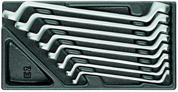 Module clé à double anneau 8 pièces.