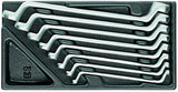 Module clé à double anneau 8 pièces.