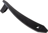 KRAMP Leitblech links mit Halterung für 30-mm-Stiel, 80x8x425 mm 664428N