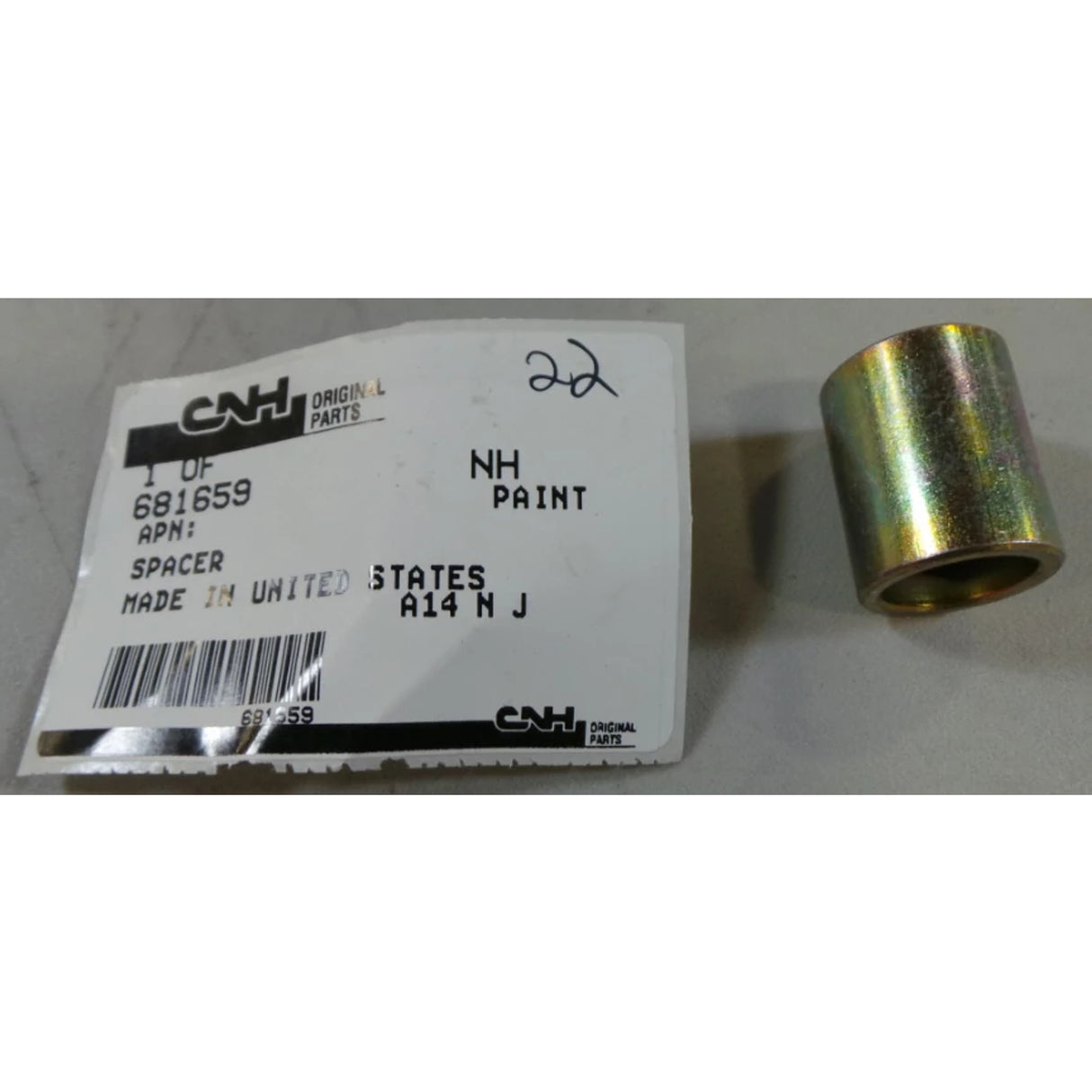 Original New Holland CNH Ersatzteil Nummer 681659 DISTANZSTÜCK 