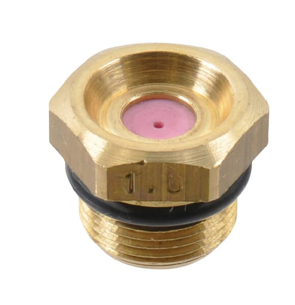 Hollow cone nozzle Ø 1.0 mm brass