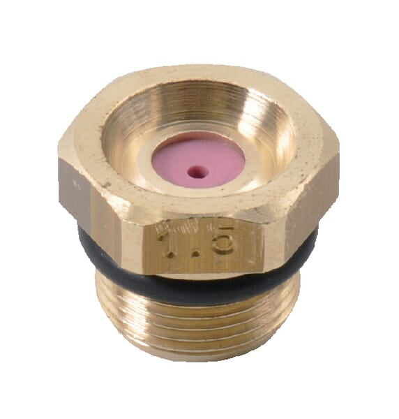 Hollow cone nozzle Ø 1.2 mm brass