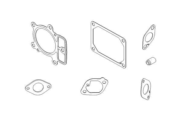 Briggs & Stratton Satz Ventildichtungen 699822