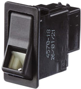 Rocker switch, II+I-0, 8-pole, with convenience function