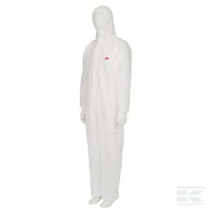Salopette, adulte, taille. L UK:38-40, blanc, par 3M