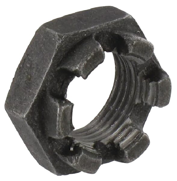 Castle nut low model DIN937 M18x1.50 steel AL-KO