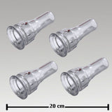 Original GEA Satz Melkbecher-Schaugläser 7021-9926-010 Ersatzteil