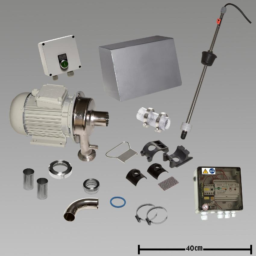 Original GEA Pumpen-Milchschleuse 7038-2130-670 Ersatzteil