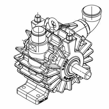 Original GEA Vakuumpumpe vollst. 7047-1350-190 Ersatzteil