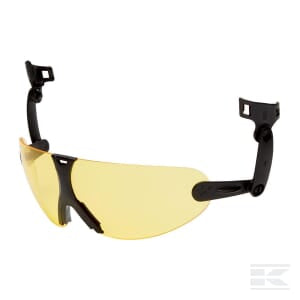 KRAMP Integrierter Augenschutz gelb V9A