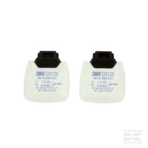 KRAMP Partikelfilter D3125, P2 R (2x) D3125