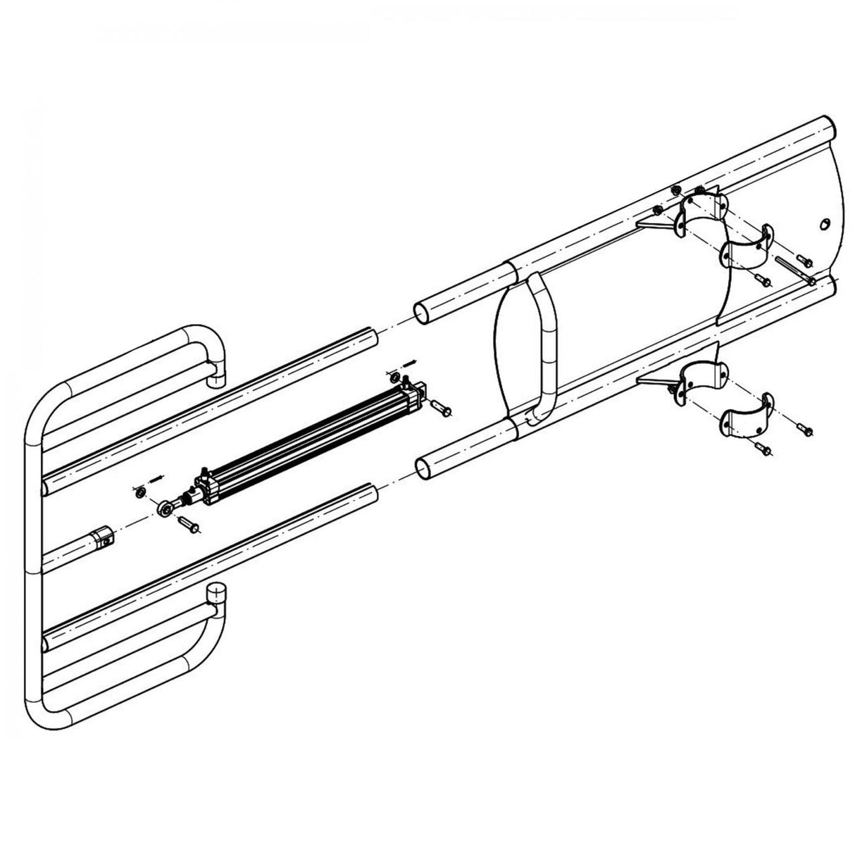 Original GEA Satz Eingangstür 7123-5902-060 Ersatzteil