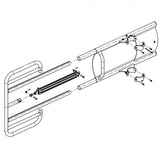 Original GEA Satz Eingangstür 7123-5902-060 Ersatzteil