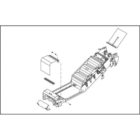 Original New Holland CNH Ersatzteil Nummer 714535445 NACHRUST, MAHDRESCHE 