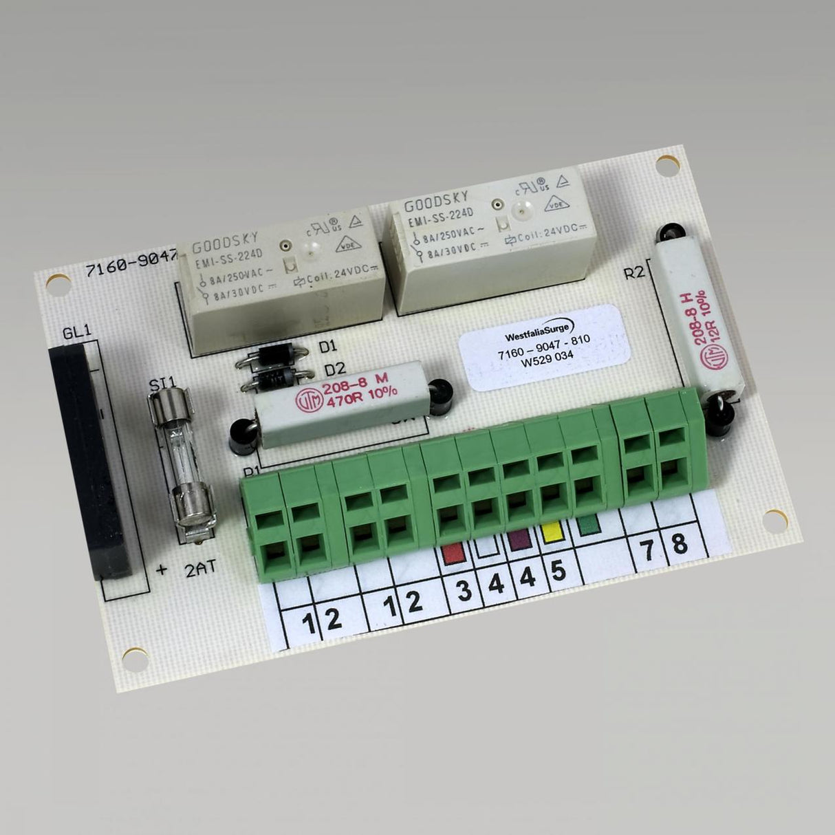 Original GEA Elektronikkarte 7160-9047-810 Ersatzteil