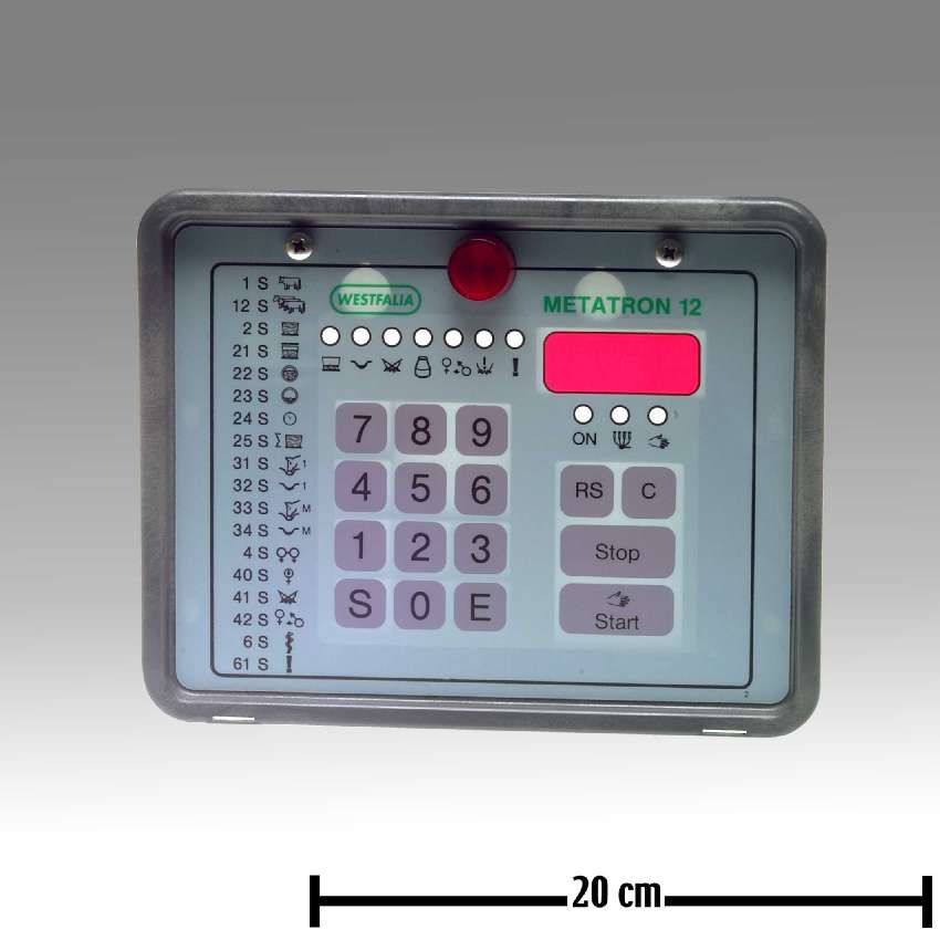 Original GEA Frontplatte vollst. 7161-5979-080 Ersatzteil