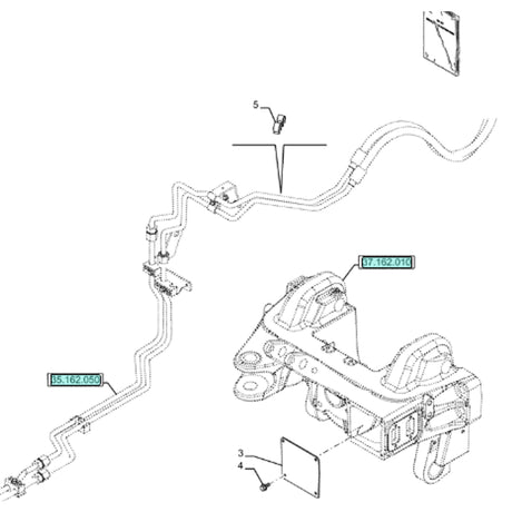 Original New Holland CNH Ersatzteil Nummer 718032010 DIA KIT TRACTOR 