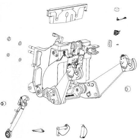 Original New Holland CNH Ersatzteil Nummer 718062044 DIA KIT TRACTOR 