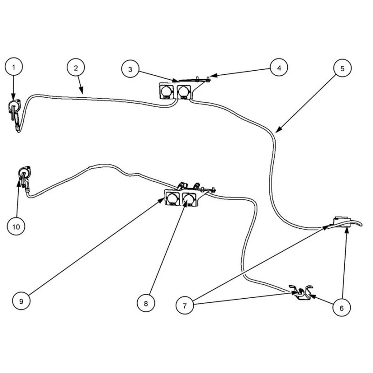 New Holland / Case DIA KIT TRACTOR 718188004 original CNH Ersatzteil