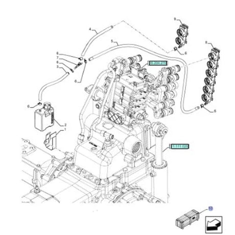 Original New Holland CNH Ersatzteil Nummer 718193080 DIA KIT TRACTOR 