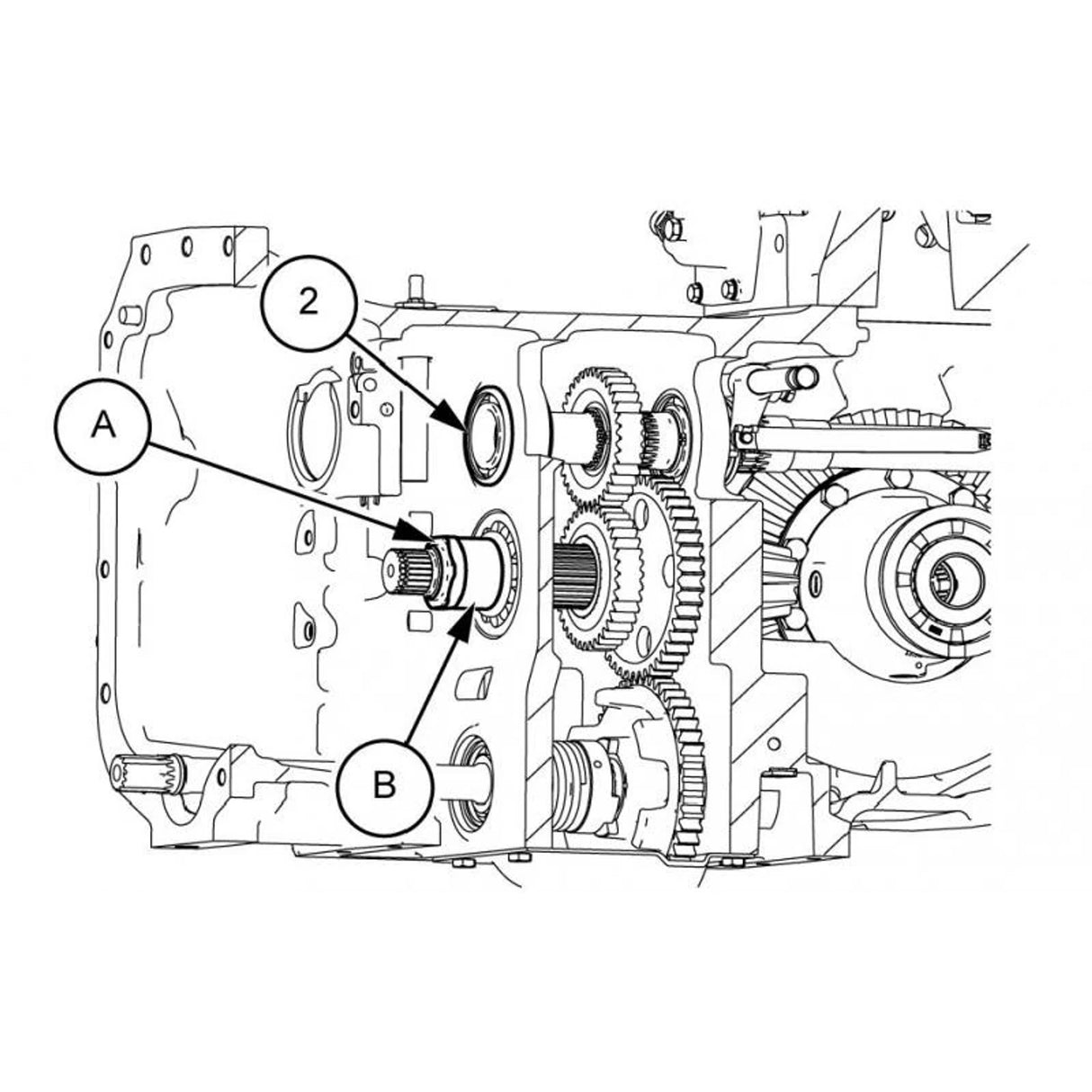 Original New Holland CNH Ersatzteil Nummer 718227020 DIA KIT TRACTOR 