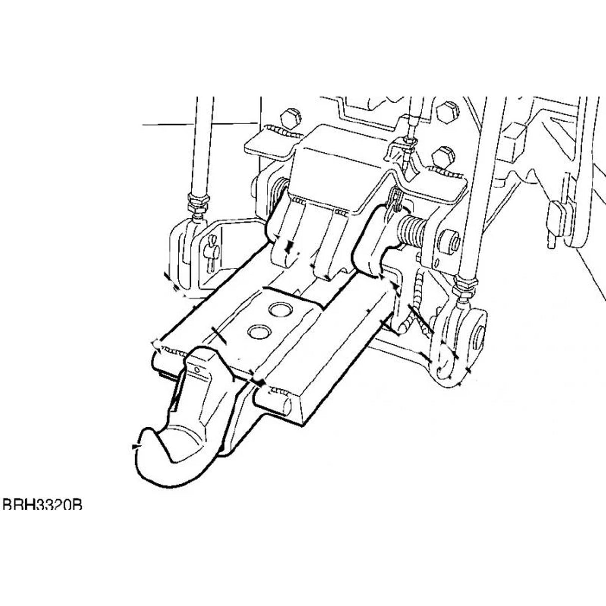 Original New Holland CNH Ersatzteil Nummer 718772034 DIA KIT TRACTOR 