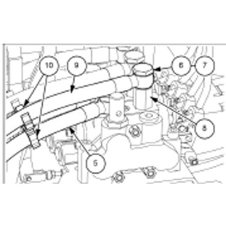 Original New Holland CNH Ersatzteil Nummer 719396651 DIA KIT TRACTOR 