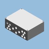 Original GEA Gehäuse gebohrt 7300-4444-050 Ersatzteil