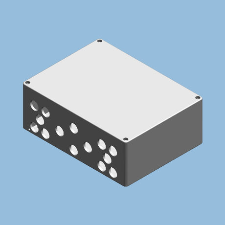 Original GEA Gehäuse gebohrt 7300-4444-050 Ersatzteil