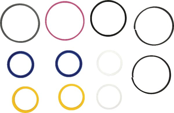 Gasket set for steering cylinder