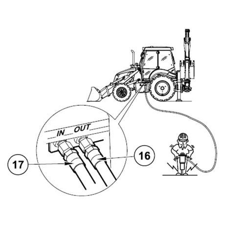 New Holland original Ersatzteil DIA KIT CE  741704069