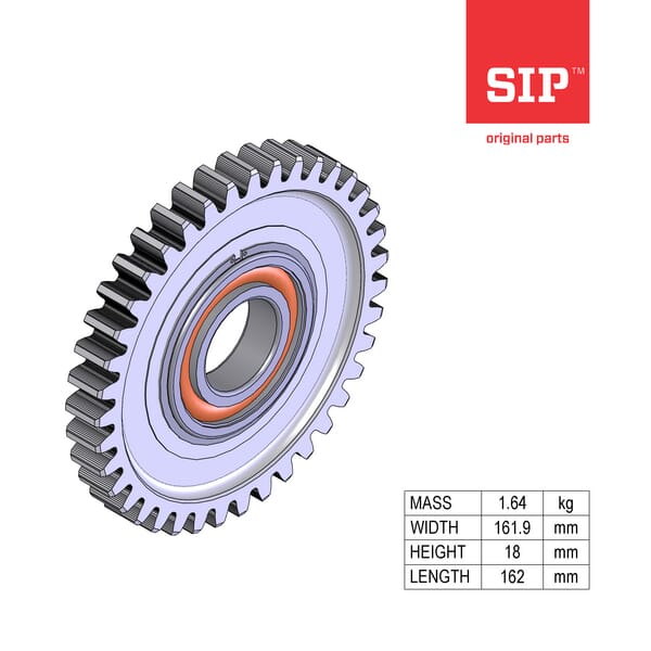 SIP.SI Ritzel, komplett 745030850