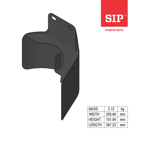 SIP.SI Schutz links geschweißt 745031400B