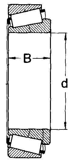 MTD Distanzstück, 0,375 x 0,625, Länge 0,445 7500497